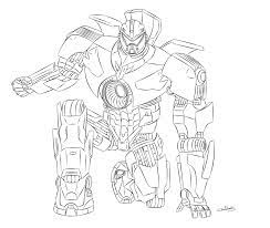 Avengers Coloring Gipsy Danger Coloring Pages