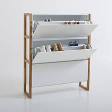 Meuble A Chaussures Compo 3 Abattants En 2020 Meuble Rangement Chaussures Rangement Chaussures Et Mobilier De Salon