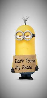 4k Ultra Hd Wallpaper For Android And Iphone In 2020 Minion Wallpaper Iphone Dont Touch My Phone Wallpapers Minions Wallpaper
