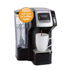 Hamilton Beach 49968 Flexbrew Connected Single Serve Coffee Maker With Amazon Dash Auto Replenishment For Coffee Pods Single Cup Coffee Maker Single Serve Coffee Makers Coffee Maker