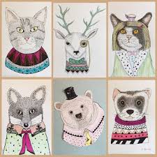 Art Room Britt Indi Maverick Inspired Illustration Animals Adul Art Lessons Middle School Animal Art Projects Art Lessons Elementary