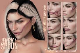 I've been having lots of ideas over recently, my obsession with chelsea smiles (a.k.a glasgow smile) has been brought to real life. Second Life Marketplace Jack Spoon Gore Mouth Omega Bom