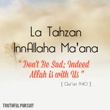 Kalimat la tahzan, innallaha ma'ana merupakan kalimat yang diungkapkan sebagai pengingat serta. Kaligrafi La Tahzan Innallaha Maana Cikimm Com