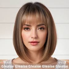 Synthetic Brown Blonde Wig