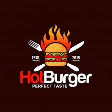 Burger Logo Premium Vector Free Vector Freepik Vector Freelogo Freefood Freevintage Freemenu Food Logo Design Fast Food Logos Shop Logo Design