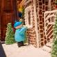 Gingerbread House Display at Peddler’s Village event in Lahaska, PA