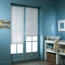 Store Castorama Store Enrouleur Bois Tisse Blanc H 180 A 220 Cm Ventes Pas Cher Com Store Enrouleur Stores Deco Pas Cher