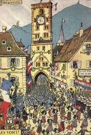 Ribeauville Hansi 1918 Illustrations Et Affiches Affiches Anciennes Alsace