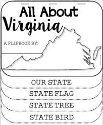 Virginia Symbols Activity Unit First Grade Virginia Studies First Grade Lessons Homeschool Social Studies