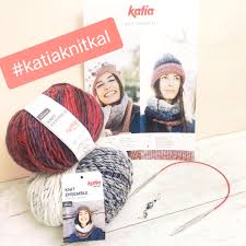 Katia yarn's fearless fiber blends offer colors and touch you won't find anywhere else. Katia Knit Ense Mble Mutze Und Loop Stricken Glutenfreie Rezepte Kreative Ideen