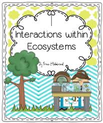 Interactions In Ecosystem Full Unit Middle School Science Teacher Ecosystems Unit Middle School Resources