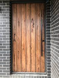 Timber Doors Melbourne Recycled Timber Front Door Messmate Cladding Timber Front Door Front Door Design Timber Door