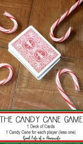 Give the first person in line a second candy cane. The Candy Cane Game