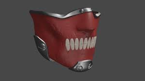 En Mask Cosplay Prop Dorohedoro 3d Model For Printing 3d Print Model In 2020 3d Models For Printing Cosplay Props Print Models