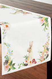 10 Festive Easter Table Runners And Tablecloths For Your Holiday Brunch Easter Table Runners Easter Table Decorations Easter Table Settings