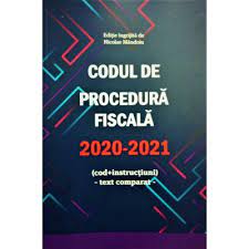 Codul De Procedura Fiscala 2020 2021 Nicolae Mandoiu Carti Bune Ro