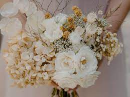 Hydrangea and rose bridal bouquet. 22 Gorgeous Hydrangea Wedding Bouquets