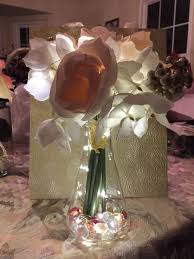 Everything Purchased At Michael S Floral Bouquet Erlenmeyer Flask During Halloween Fairy Lights And Deco Decorative Pebbles Fairy Lights Floral Bouquets