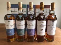 5 Bottles Macallan Collection 3 Fine Oak And 2 Sherry Oak Catawiki