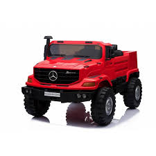 Voiture Electrique Pour Enfant Mercedes Zetros 24 V Rouge