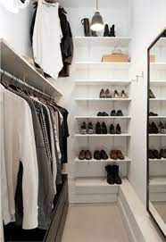 We have pretty tall ceilings in our closet my favorite feature of our small walk in closet is this little dressing area. 5 Small Walk In Closet Organization Tips And 40 Ideas Digsdigs