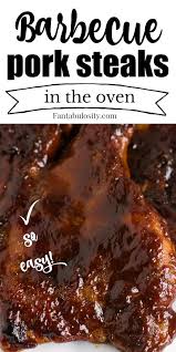 Bbq Pork Steaks Recipe Pork Steak Recipe Pork Steak Oven Pork Steak Recipes