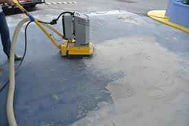 removing paint from concrete floor
