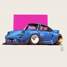 Retrawave Car Fernandocorrea Artstation Com Gezeichnet Zeichnungen Grafiken Und Fahrzeuge