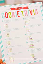 Jul 02, 2021 · printable cookie trivia. Pin On Party