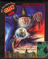 Glow in the dark wizard puzzles. Buy Fantasy Glow In The Dark Jigsaw Puzzle Wizard Stonehedge Online At Low Prices In India Amazon In
