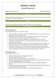 Writing your assistant supervisor job description: Senior Supervisor Resume Samples Qwikresume