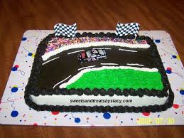 Birthday Cake For 9 Year Old Boy 3 Nascar Birthday Cake This Cake Was For A 9 Year Old Boy S Birthday They Loved The Cake Nascar Cake Truck Birthday Cakes Dad Birthday Cakes