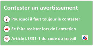 Check spelling or type a new query. Contester Un Avertissement Une Sanction Disciplinaire