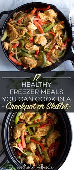 In a small bowl, combine italian seasoning, onion powder, garlic powder, paprika, crushed red chili pepper flakes, salt, and pepper. 17 Healthy Freezer Meals You Can Cook In A Crockpot Or Skillet The Family Freezer