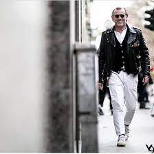 Alessandro Squarzi Leather Jacket Outfit Combinations Black Leather Jacket