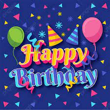 Template kad ucapan hari jadi. Suss Happy Birthday Grusskarten Und Banner Illustration Geburtstag Feiern Karte Einladung Png Und Vektor Zum Kostenlosen Download