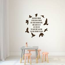 If music be the food of love, play on.. Amazon Com Beatles Blackbird Wall Decal Inspirational Song Lyrics Vinyl Lettering With Bird Silhouettes Music Themed Mural Sticker Handmade