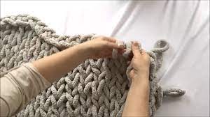 This guide will show you everything you need to get started with knitting. Hand Knit Chunky Chenille Blanket 40x60 Becozi 10 Off Youtube
