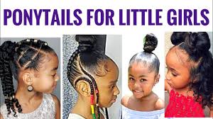 For the best hairstyle ideas for black girls, we found 14 celebrity looks that are perfect for any occasion. Ponytail Hairstyles For Black Girls Cute Kids Ponytail Compilation Youtube