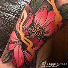 We did not find results for: Neo Traditional Style Colored Arm Tattoo Of Big Flower With Steam Tattooimages Biz