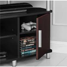 If you're short on space, a corner tv stand could be the way go to. Black Cherry Ameriwood Home Carson Corner Tv Stand For Tvs Up To 50 Wide White Entertainment Centers Tv Stands Seedsbazar Home Garden