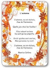 Poesie Illustree L Automne De Maurice Careme Poesie L Automne A Imprimer Poeme Automne Poesie Automne Comptine Automne
