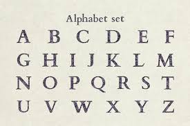 Kostenlose vorlagen & muster modern & individuell.wenn sie ihre bewerbungsmappe persönlich vor ort abgeben oder sie den personalbearbeiter gut. Bilder Buchstaben Des Alphabets Gratis Vektoren Fotos Und Psds
