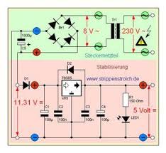Verbesserte Schaltung Spannungsregler Elektronische Schaltplane Elektronische Schaltung