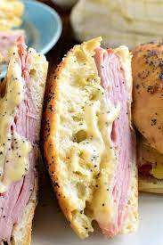 Honey Mustard Ham And Cheese Sandwich Recipe Ham And Cheese Ham And Cheese Sandwich Grilled Ham And Cheese