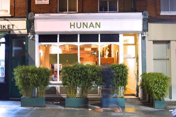 Hunan Restaurant in Pimlico, AI generated