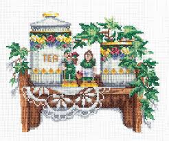 If you own a picture of your favorite cartoon for example, this is the easy way to get it in cross stitch! Counted Cross Stitch Kit Make Your Own Hands M 38 Midday Tea Ebay