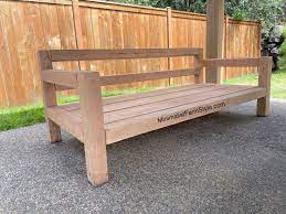 Diy Outdoor Sofa Minimalist Farm Style Outdoor Furniture Plans Garden Sofa Diy Diy Garden Furniture