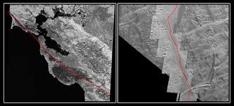 The San Andreas Fault And A Strike Slip Fault On Europa