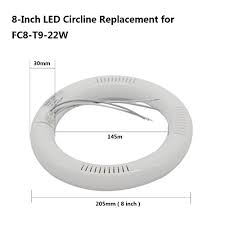 Get free shipping on qualified circline led light bulbs or buy online pick up in store today in the lighting department. 8 Inch Circline 10w T9 Led Light Bulb Daylight 6000k Replacement For Fluorescent Fc8t9 Bulbs Without Ballast Walmart Com Walmart Com